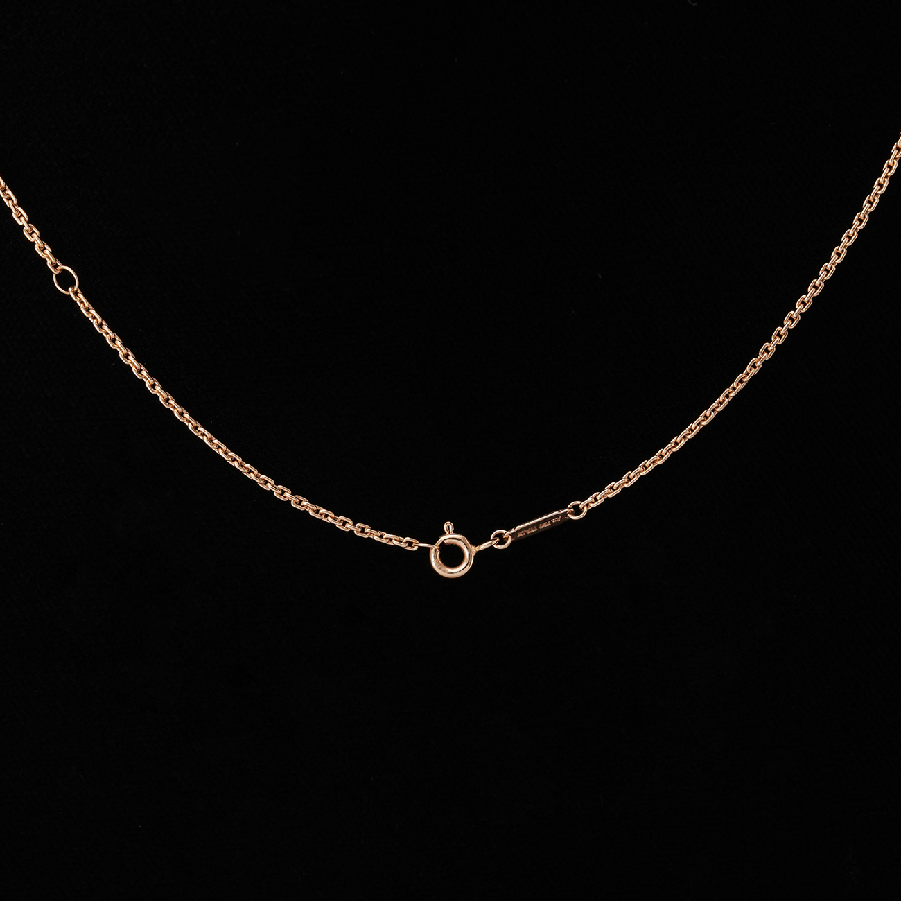 TIFFANY & CO.(USED)티파니 하드웨어 더블 링크 펜던트
