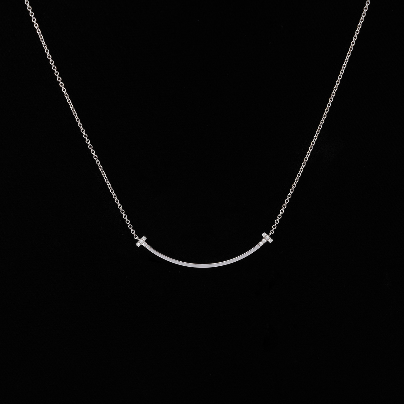 TIFFANY & CO.(USED)티파니 T스마일 다이아 네크리스