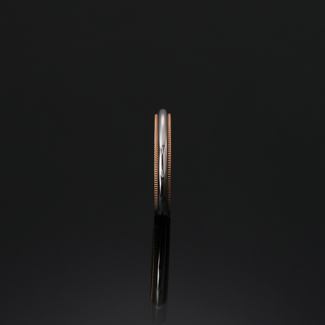 TIFFANY & CO.(USED)티파니앤코 투게더 밀그레인 밴드 링 #4.5