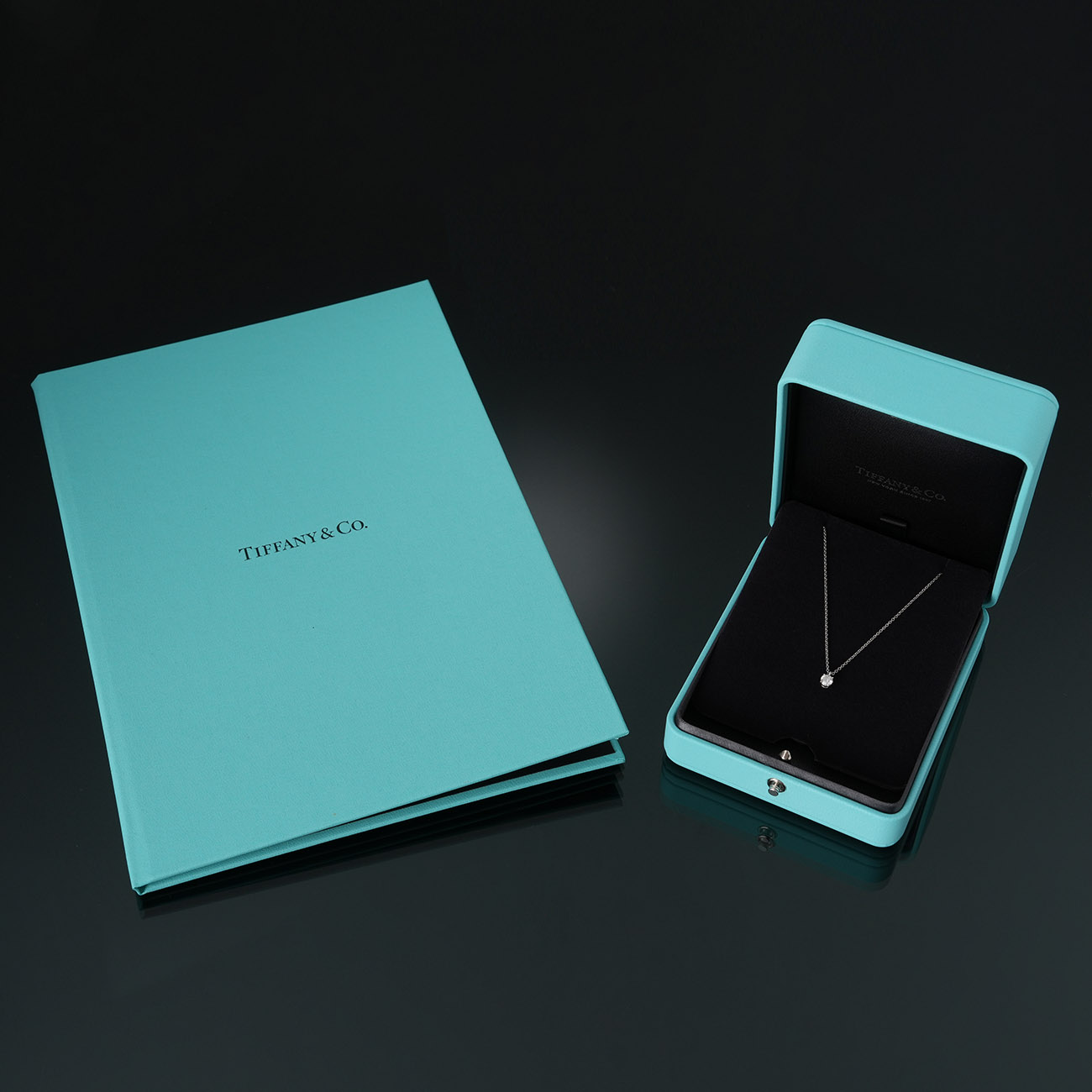 TIFFANY & CO.(USED)티파니 0.26ct 다이아 네크리스