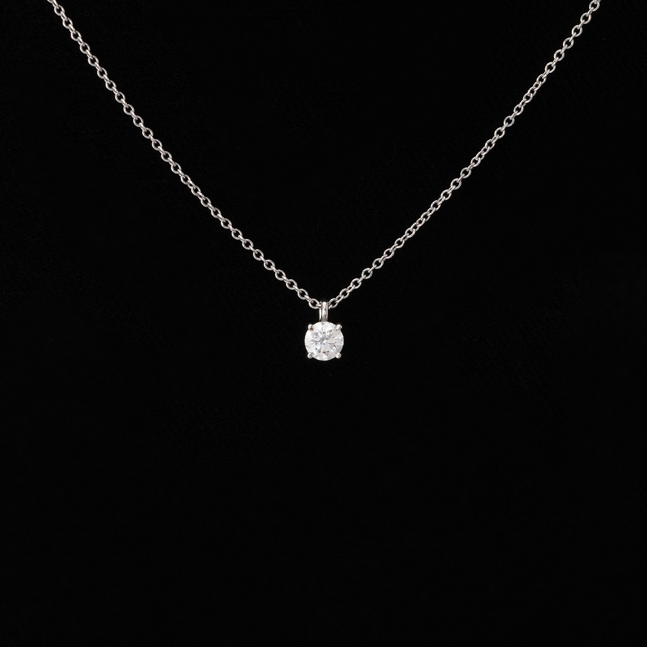 TIFFANY & CO.(USED)티파니 0.26ct 다이아 네크리스