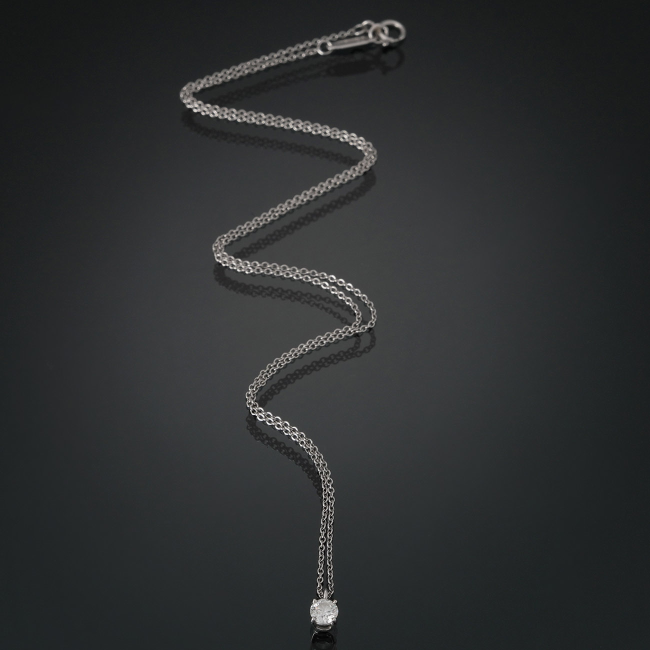 TIFFANY & CO.(USED)티파니 0.26ct 다이아 네크리스