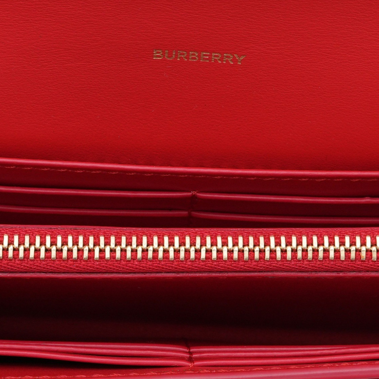 BURBERRY(USED)버버리 8018940 TB 레더 장지갑