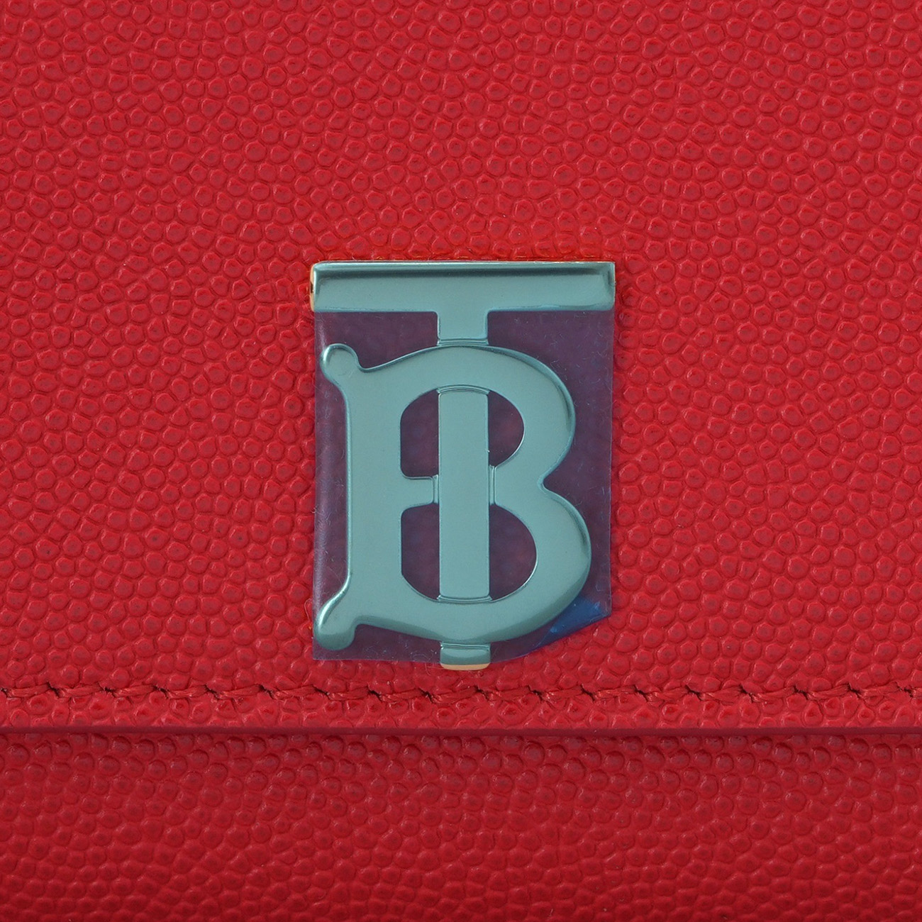 BURBERRY(USED)버버리 8018940 TB 레더 장지갑
