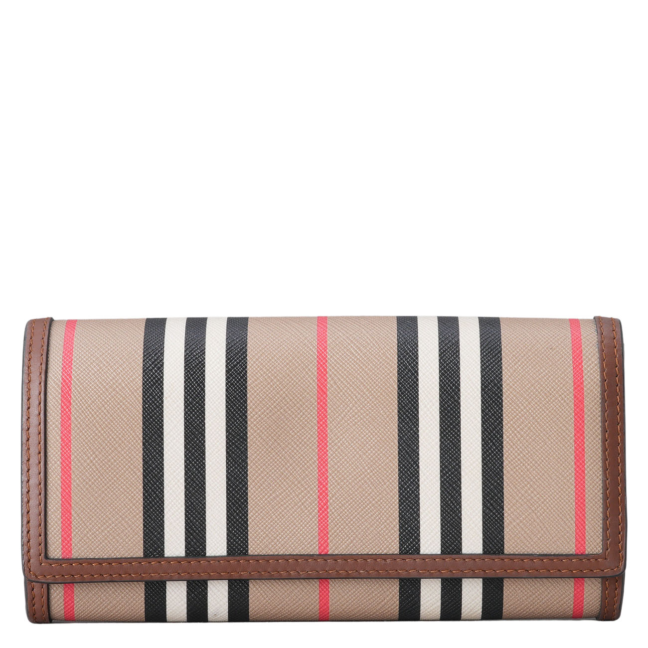 BURBERRY(USED)버버리 하우스체크 플랩 장지갑