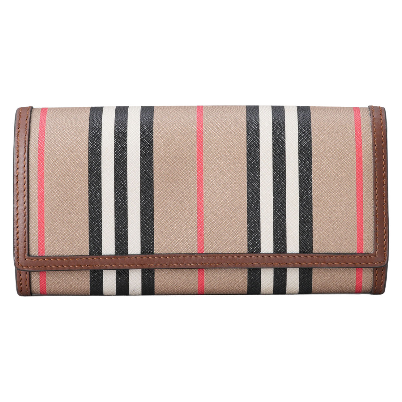 BURBERRY(USED)버버리 하우스체크 플랩 장지갑