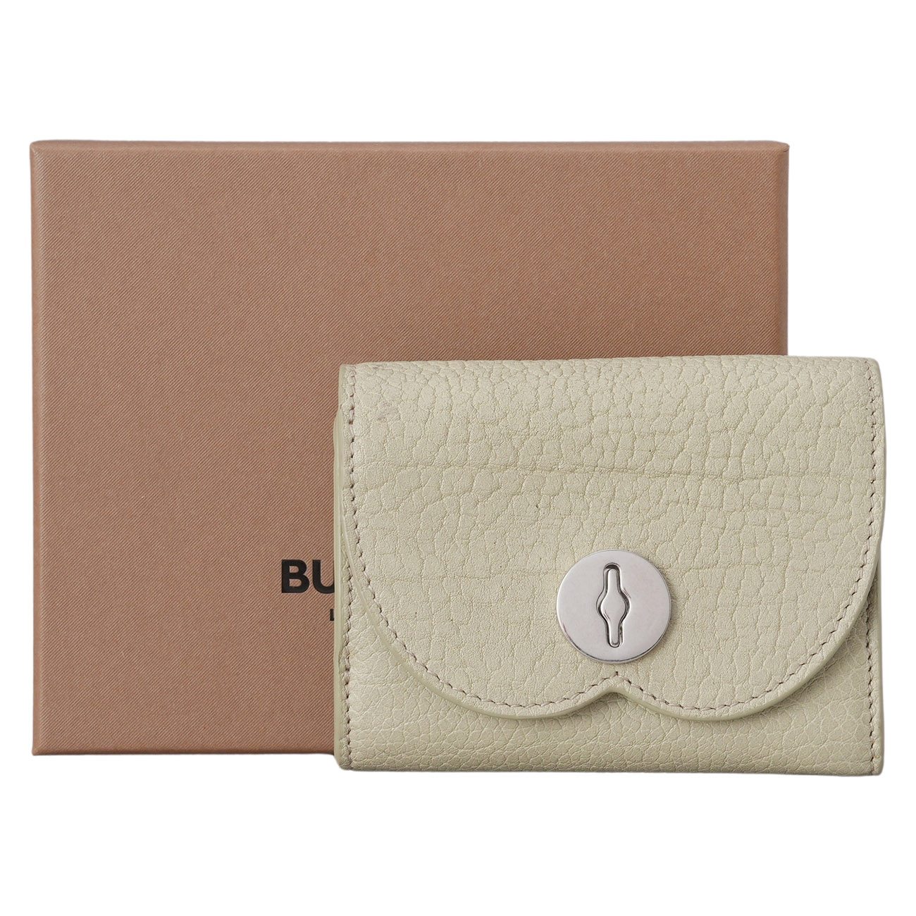 BURBERRY(USED)버버리 80823211 체스 컴팩트 반지갑