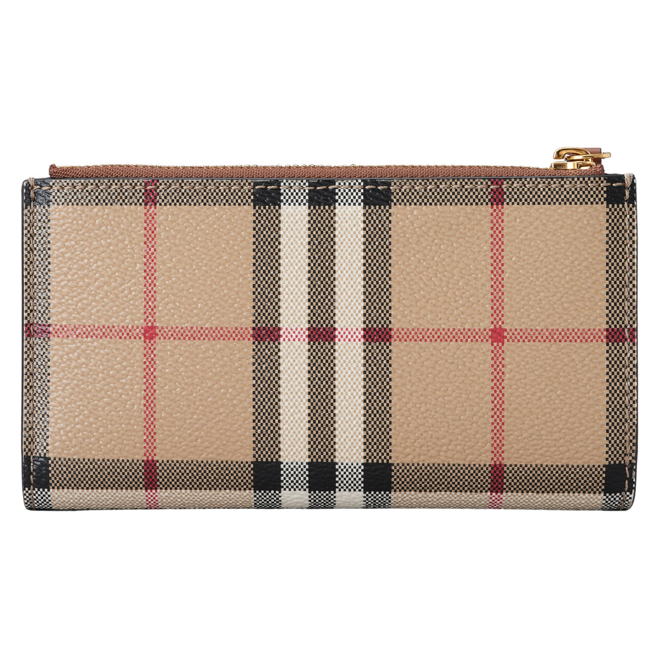 BURBERRY(USED)버버리 8094454 A7026 빈티지 체크 바이폴드 지퍼 장지갑