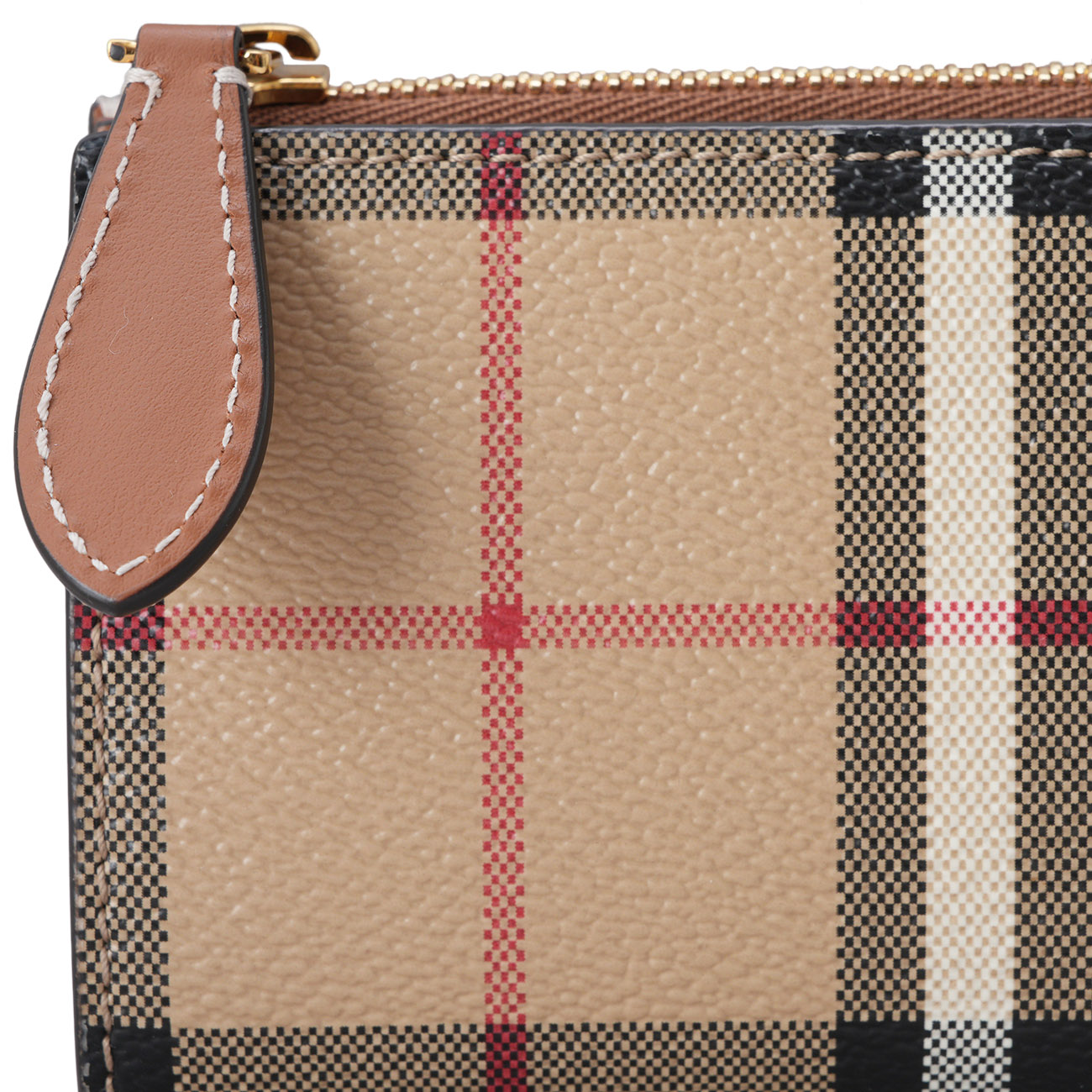BURBERRY(USED)버버리 8094454 A7026 빈티지 체크 바이폴드 지퍼 장지갑
