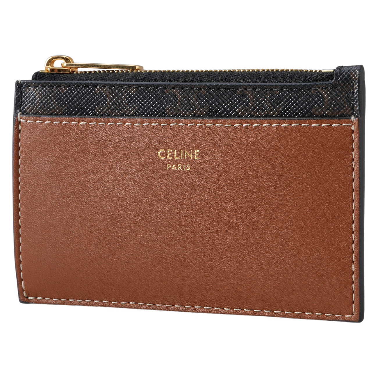 CELINE(USED)셀린느 트리옹프 지퍼 카드지갑
