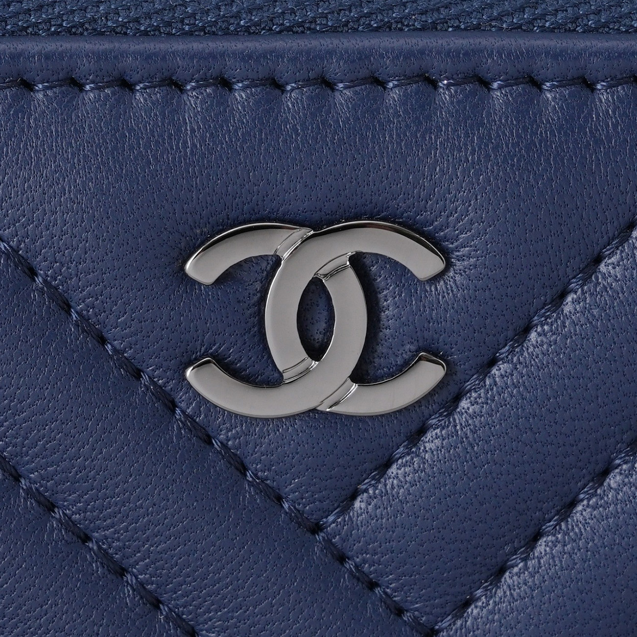 CHANEL(USED)샤넬 램스킨 장지갑