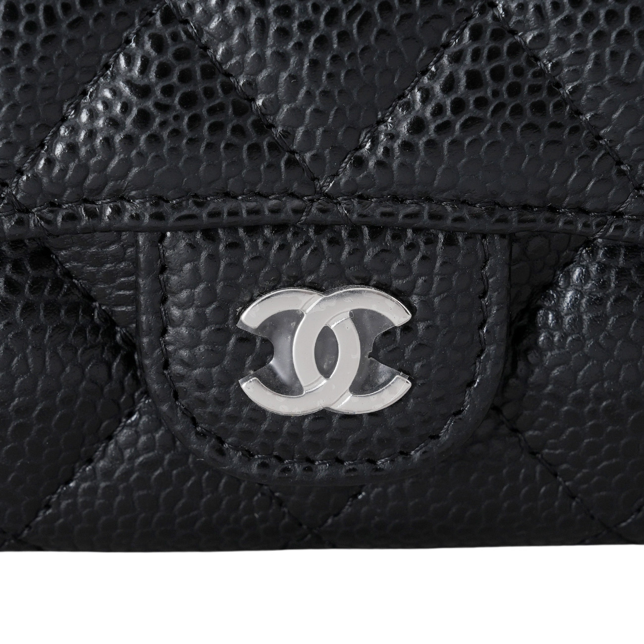 CHANEL(USED)샤넬 캐비어 클래식 카드지갑