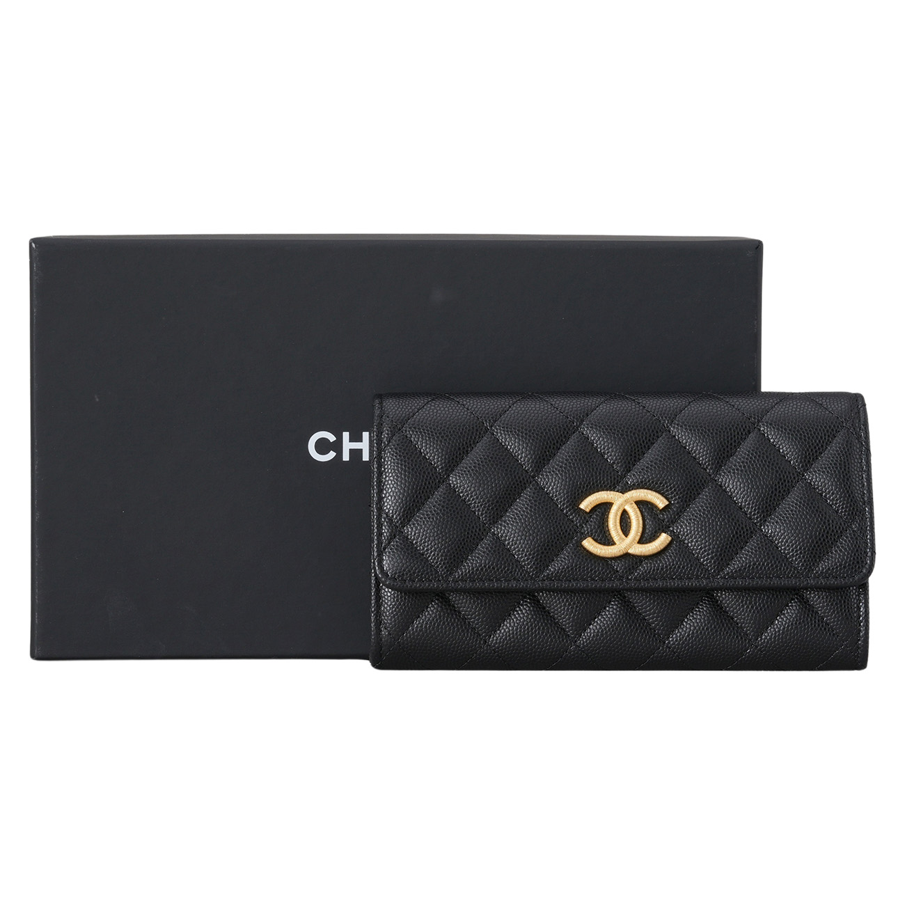 CHANEL(USED)샤넬 시즌 CC로고 장지갑 AP3520