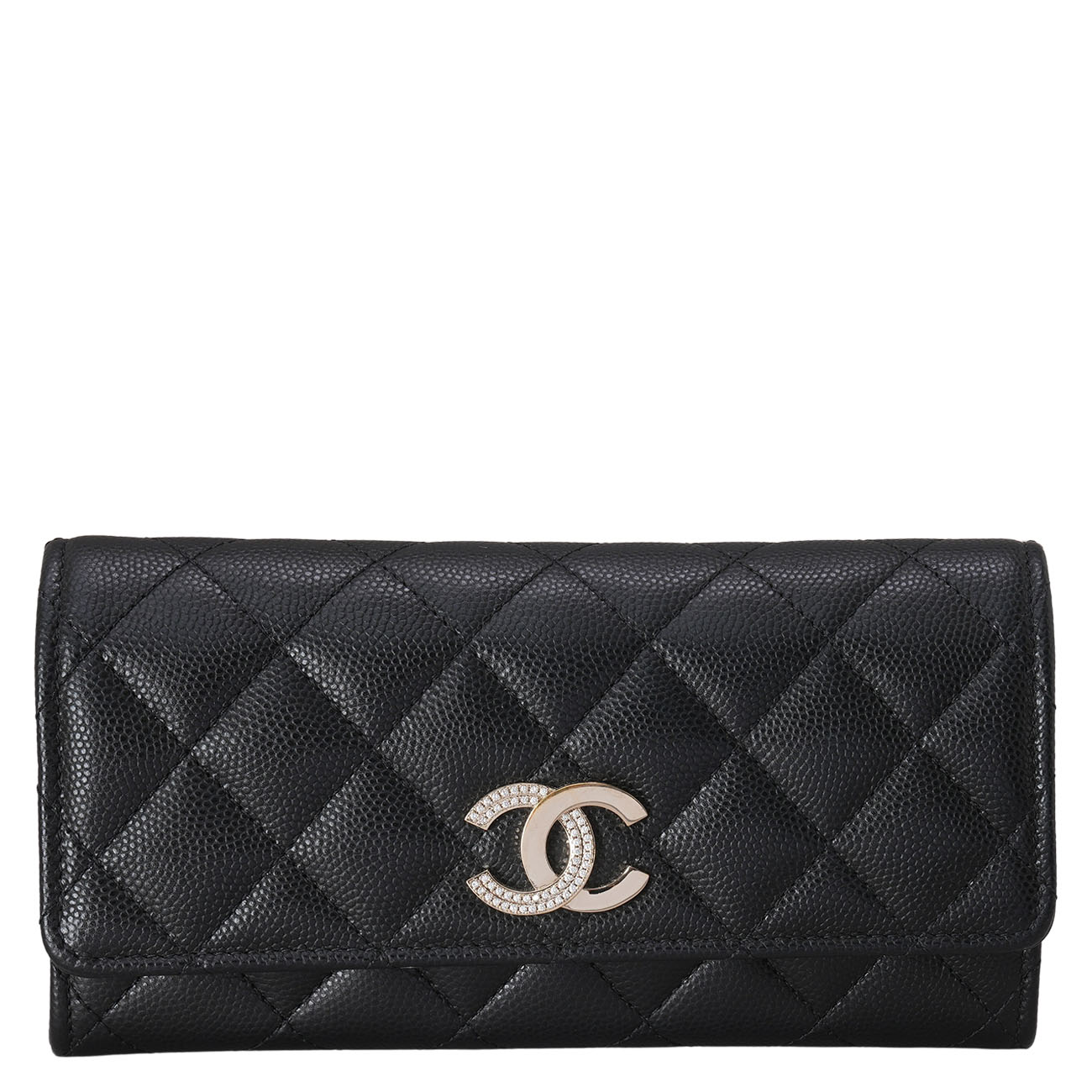 CHANEL(USED)샤넬 시즌 CC로고 중지갑