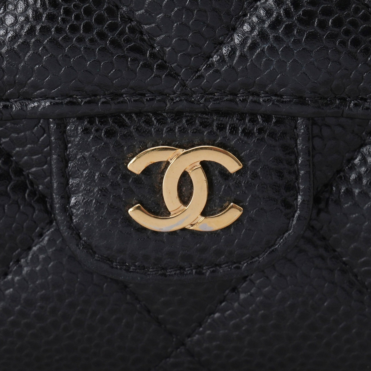 CHANEL(USED)샤넬 A80758 캐비어 클래식 장지갑