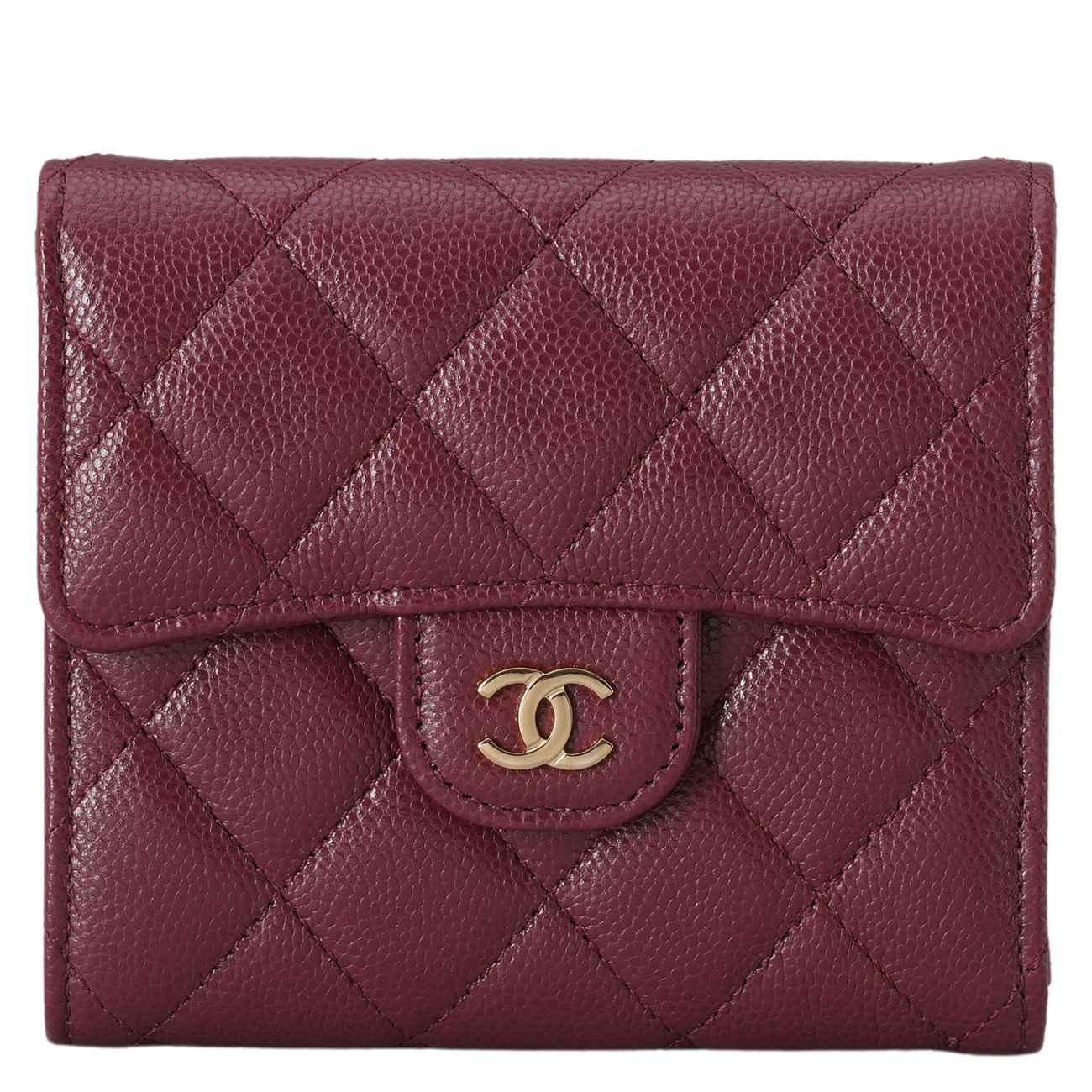 CHANEL(USED)샤넬 캐비어 클래식 반지갑