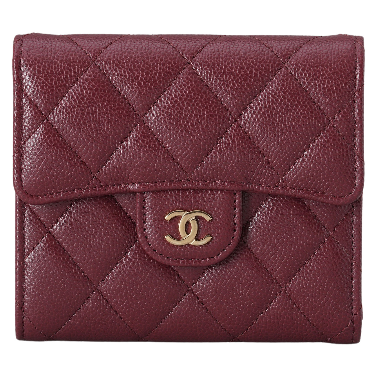 CHANEL(USED)샤넬 캐비어 클래식 반지갑