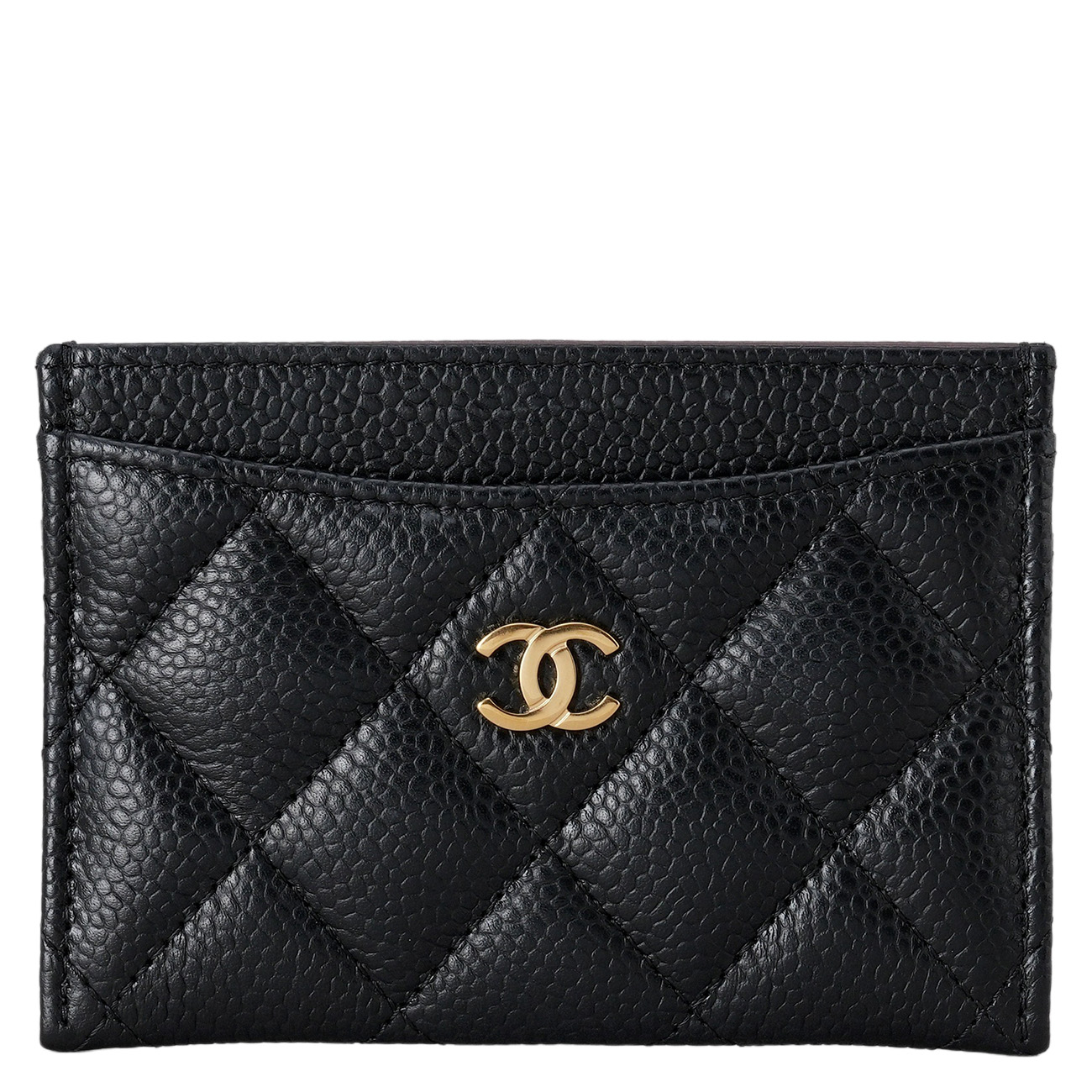 CHANEL(USED)샤넬 캐비어 클래식 카드홀더