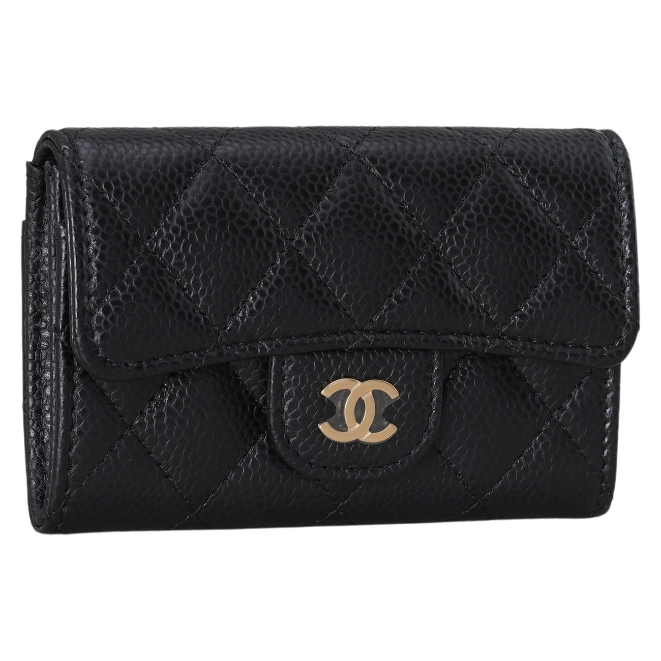 CHANEL(NEW)샤넬 AP0214 캐비어 클래식 카드지갑