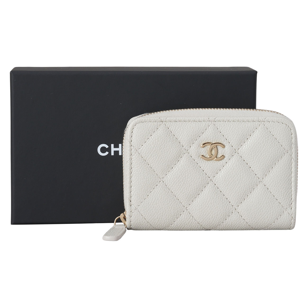 CHANEL(NEW)샤넬 AP0216 캐비어 클래식 지퍼 카드지갑