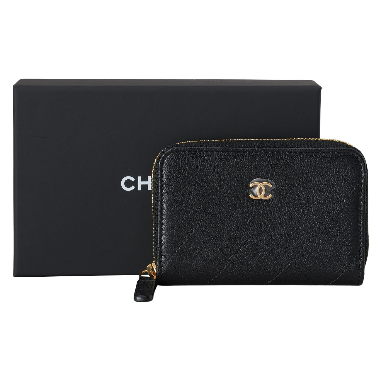 CHANEL(NEW)샤넬 AP4914 CC로고 퀄팅 지퍼 지갑