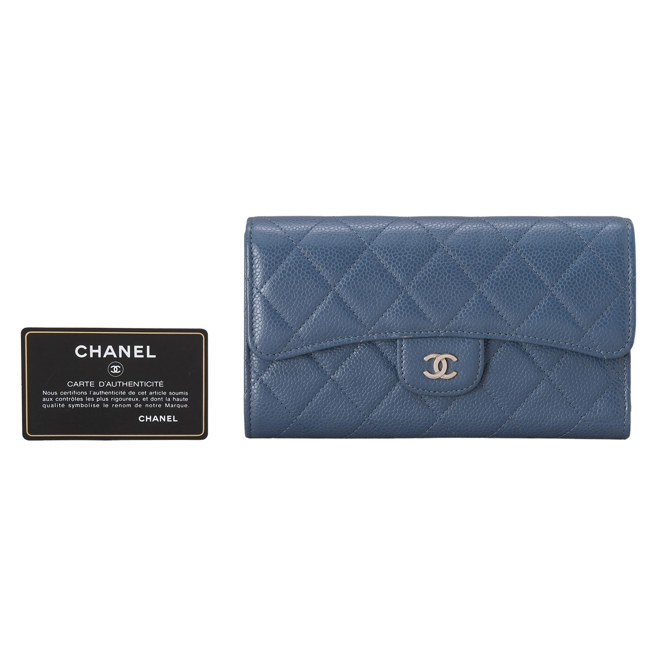 CHANEL(USED)샤넬 캐비어 클래식 장지갑
