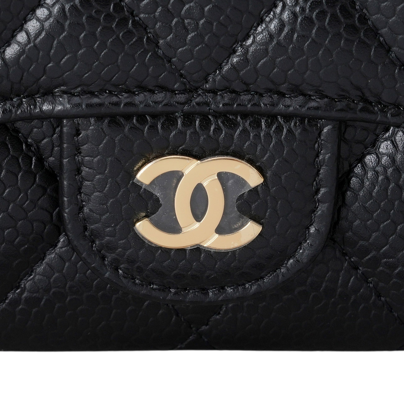 CHANEL(USED)샤넬 캐비어 클래식 카드지갑