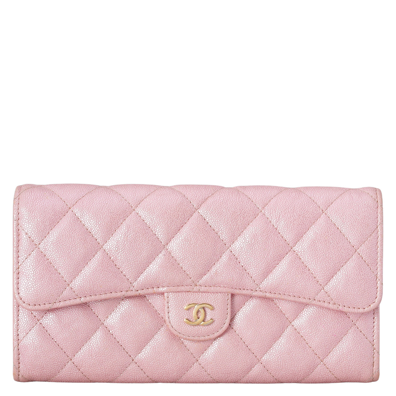 CHANEL(USED)샤넬 캐비어 클래식 캐비어 장지갑