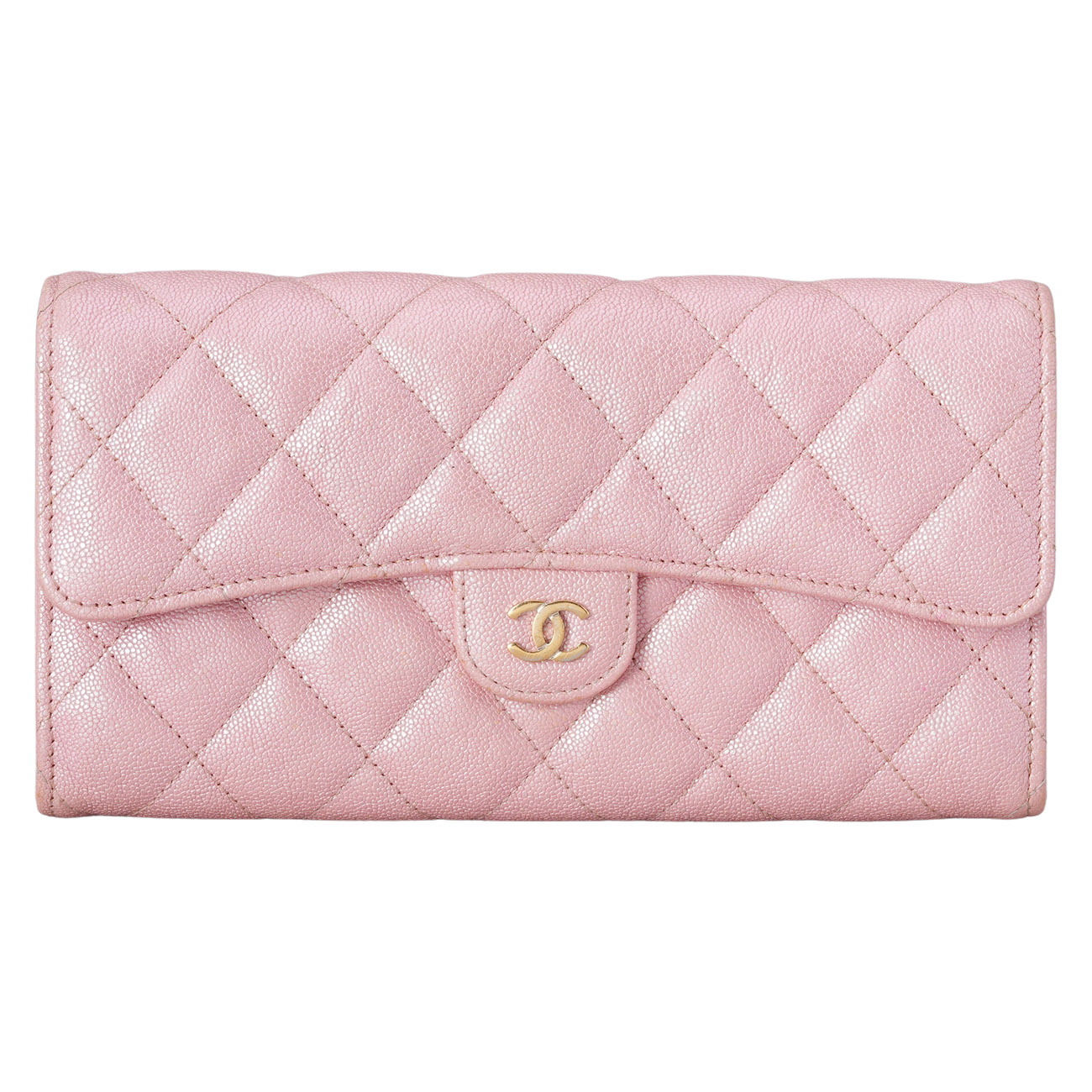 CHANEL(USED)샤넬 캐비어 클래식 캐비어 장지갑