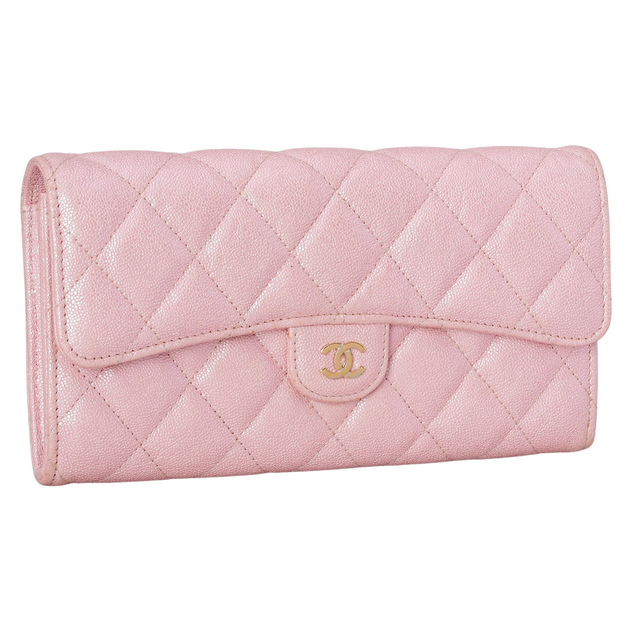 CHANEL(USED)샤넬 캐비어 클래식 캐비어 장지갑