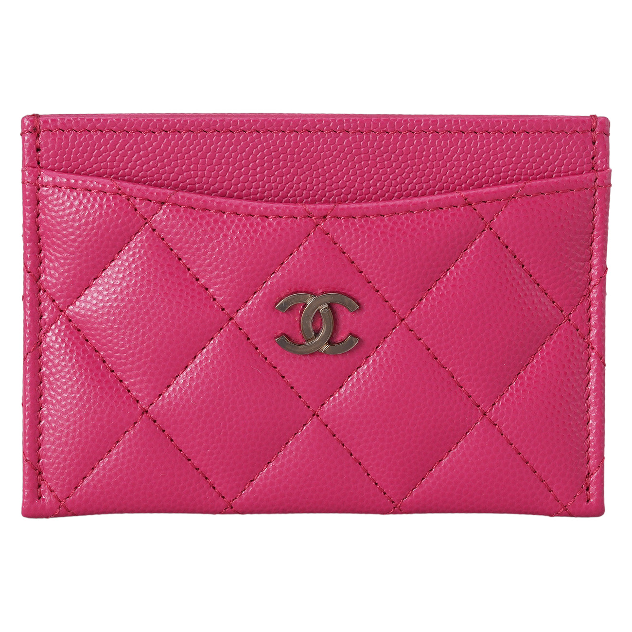 CHANEL(USED)샤넬 AP0213 캐비어 클래식 카드홀더