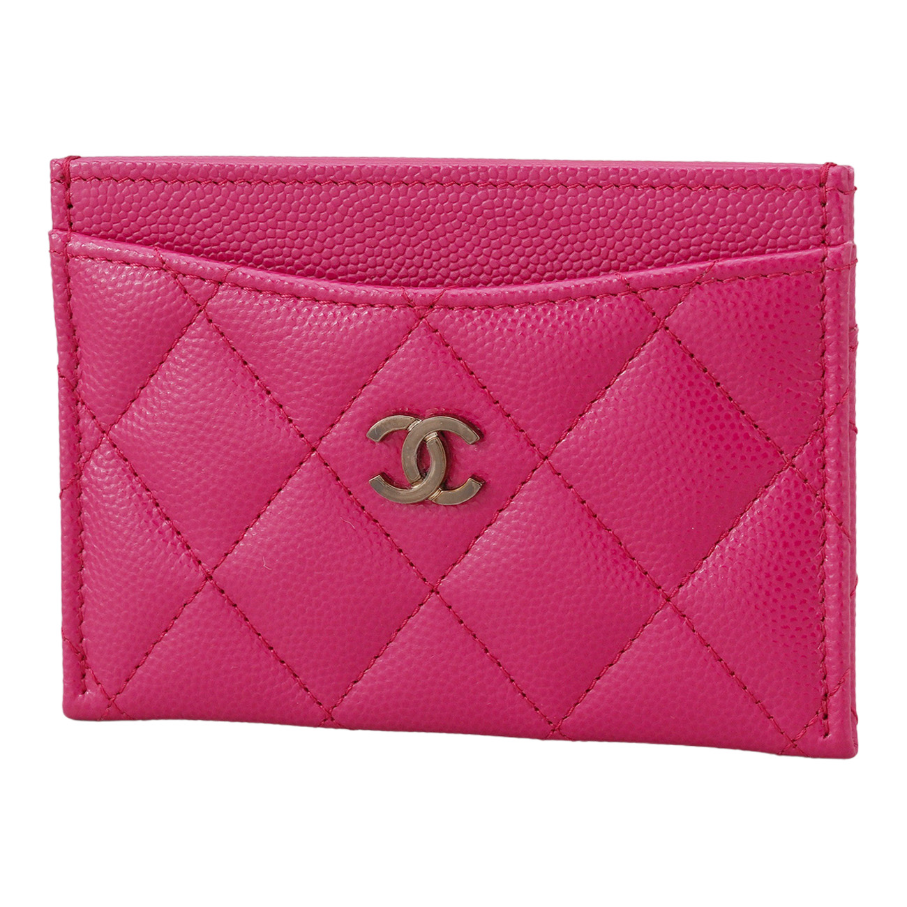 CHANEL(USED)샤넬 AP0213 캐비어 클래식 카드홀더