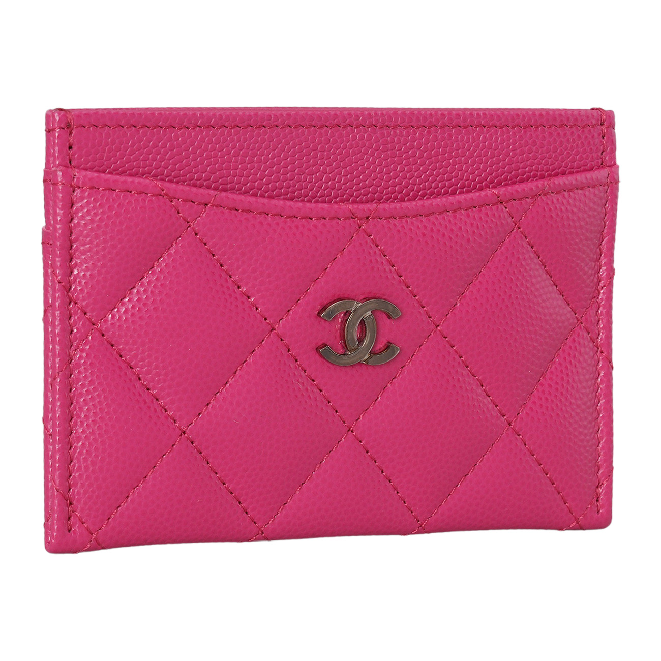 CHANEL(USED)샤넬 AP0213 캐비어 클래식 카드홀더