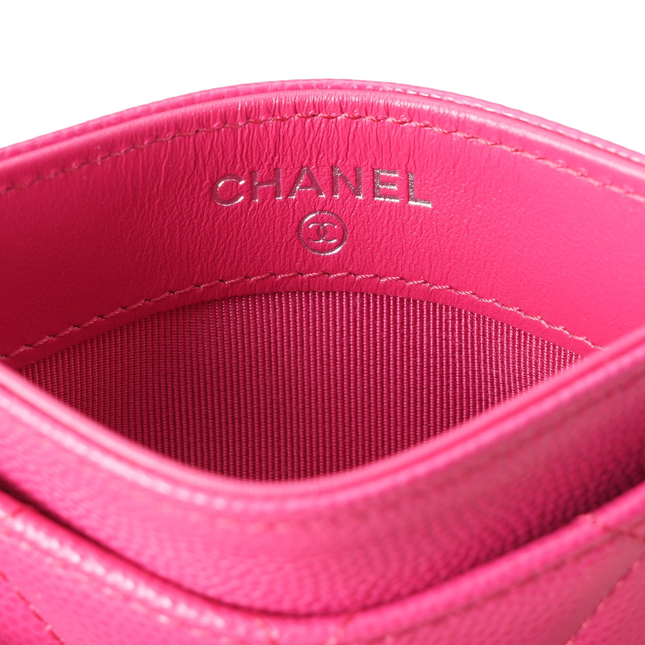 CHANEL(USED)샤넬 AP0213 캐비어 클래식 카드홀더