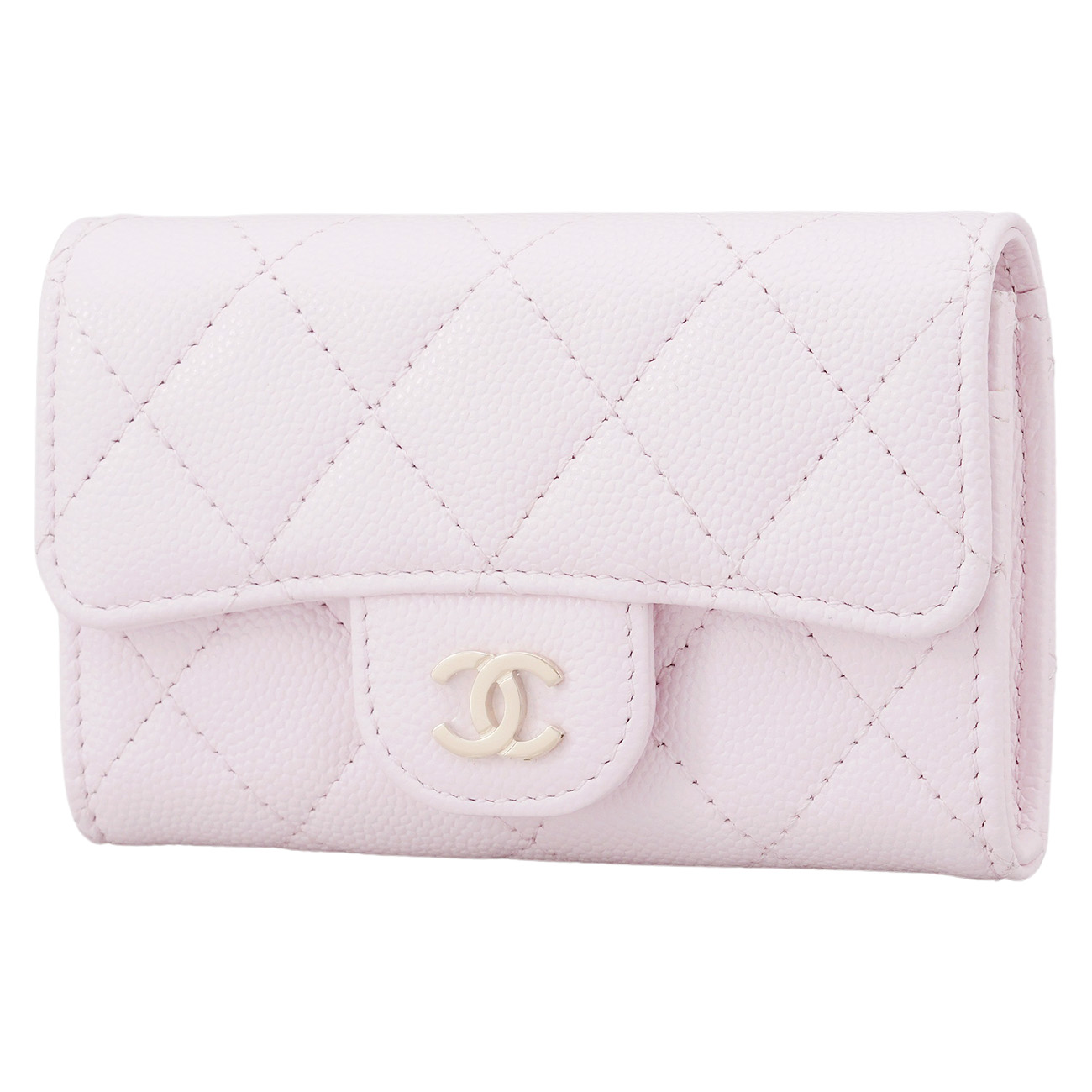 CHANEL(USED)샤넬 AP0214 캐비어 클래식 카드지갑