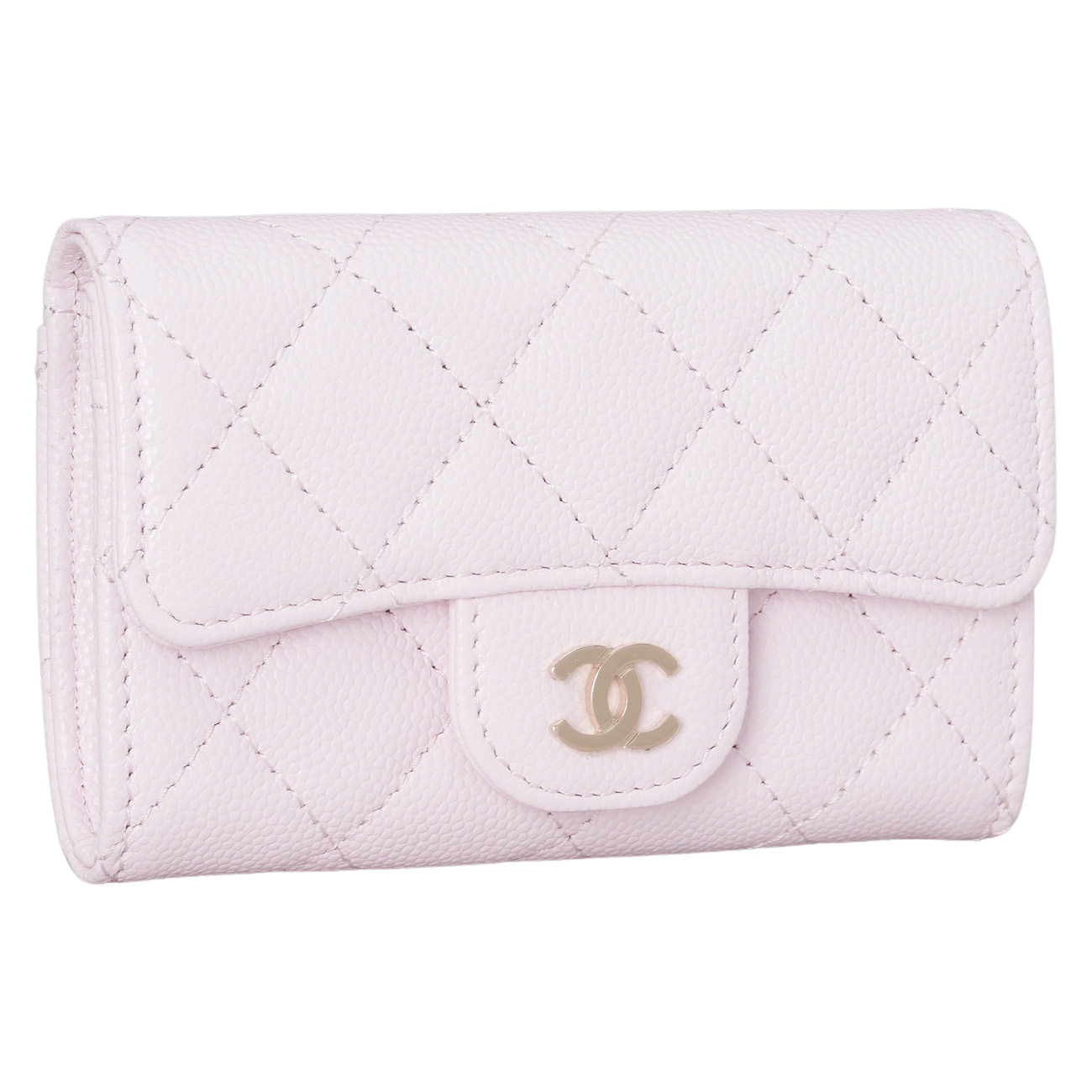CHANEL(USED)샤넬 AP0214 캐비어 클래식 카드지갑