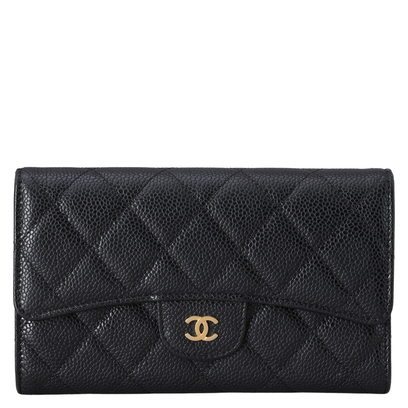 CHANEL(USED)샤넬 A31506 캐비어 클래식 장지갑
