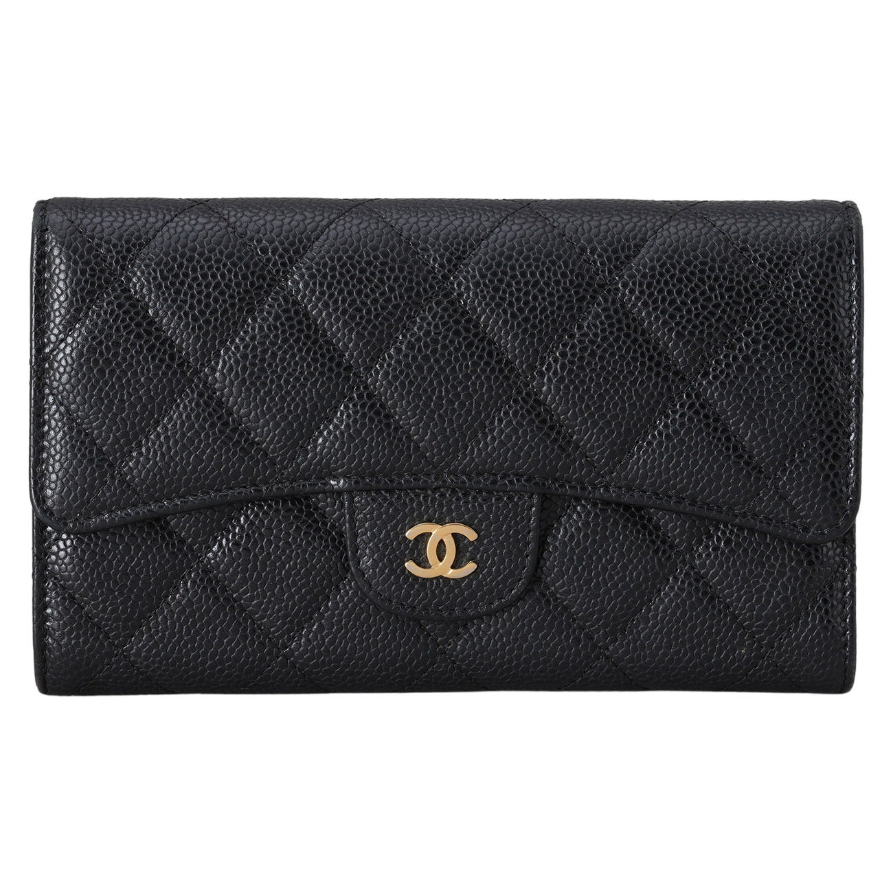 CHANEL(USED)샤넬 A31506 캐비어 클래식 장지갑