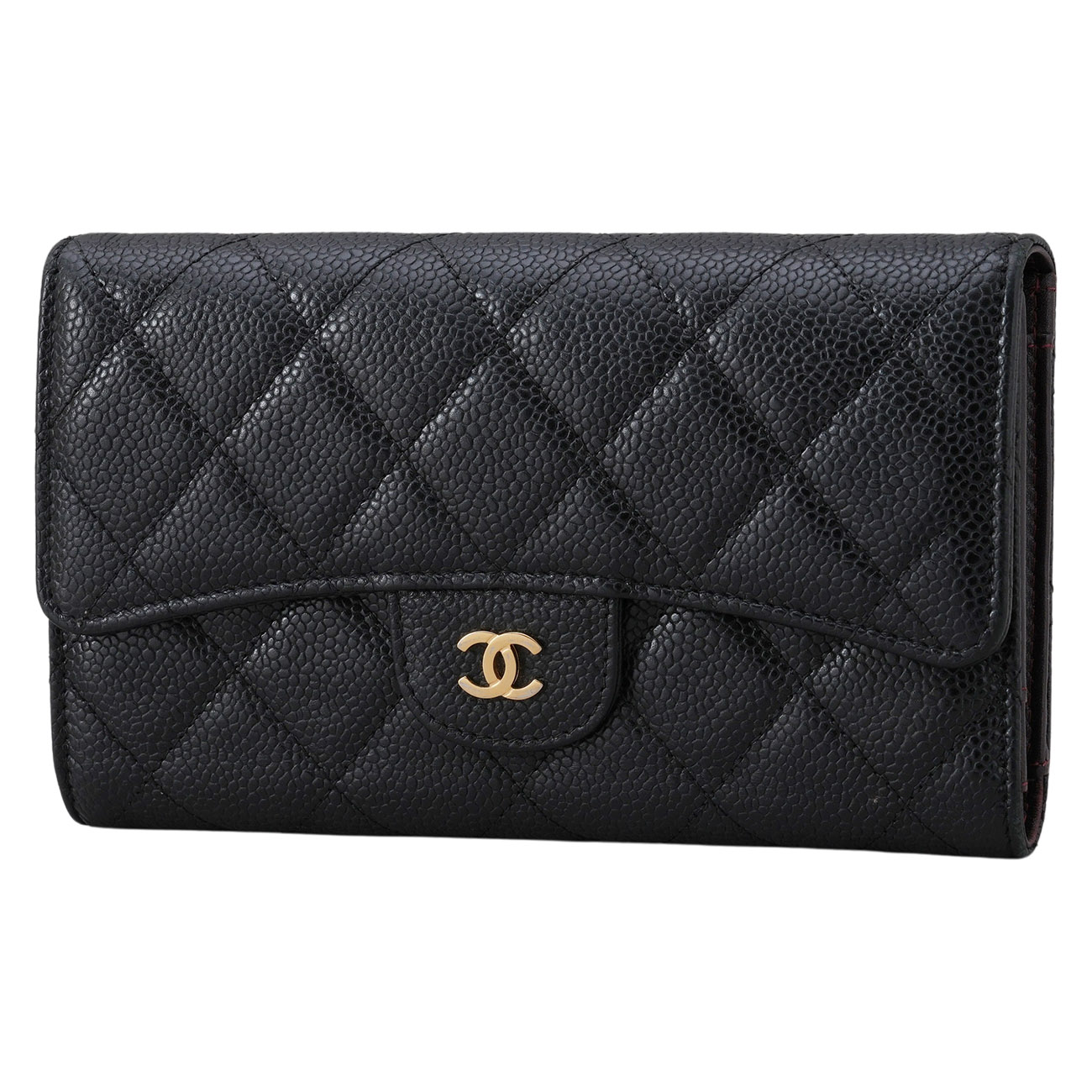 CHANEL(USED)샤넬 A31506 캐비어 클래식 장지갑