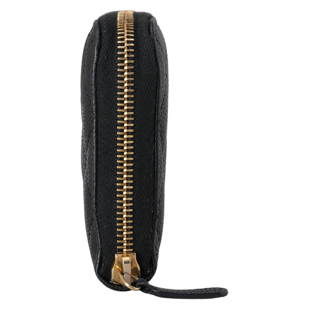 CHANEL(USED)샤넬 캐비어 클래식 지퍼 장지갑