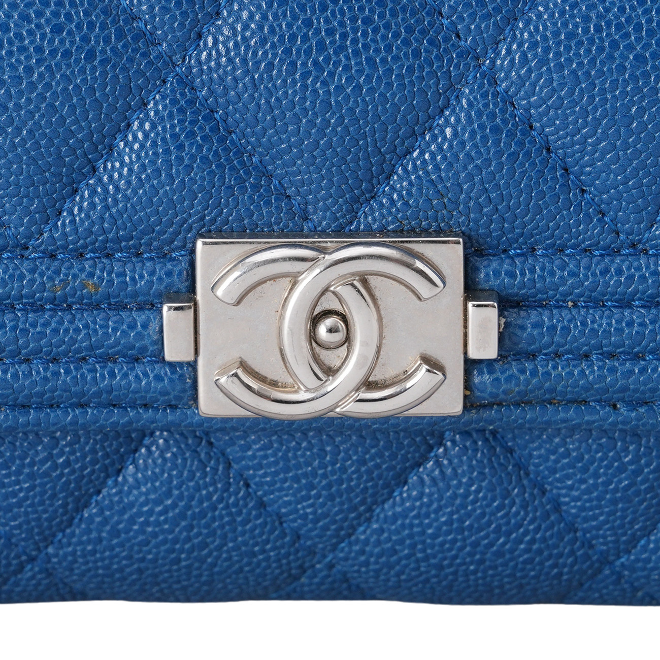 CHANEL(USED)샤넬 캐비어 보이샤넬 카드지갑