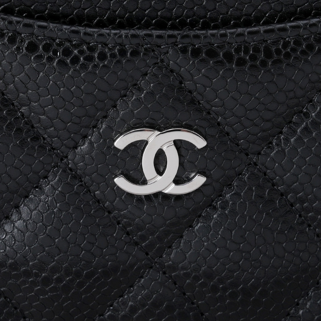 CHANEL(USED)샤넬 캐비어 카드 홀더