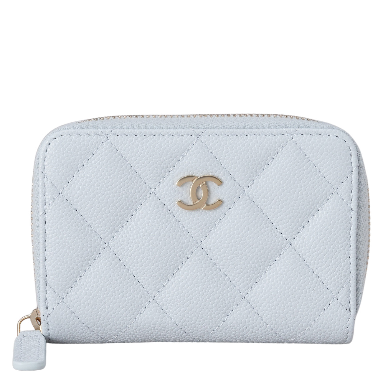 CHANEL(USED)샤넬 AP0216 캐비어 클래식 지퍼 카드지갑