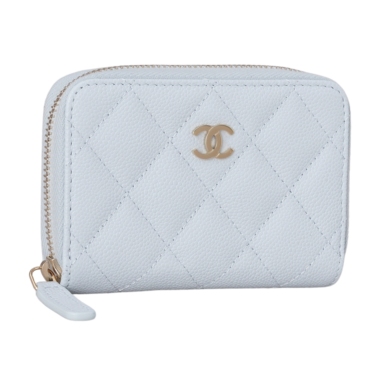 CHANEL(USED)샤넬 AP0216 캐비어 클래식 지퍼 카드지갑