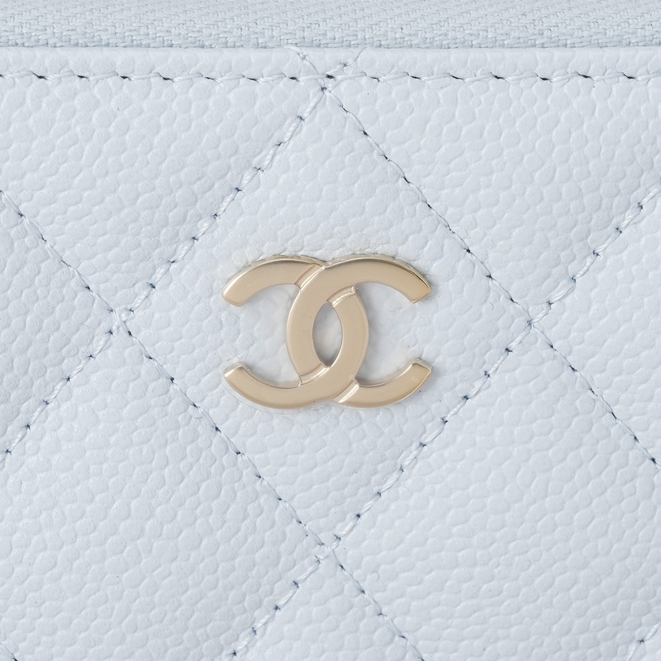 CHANEL(USED)샤넬 AP0216 캐비어 클래식 지퍼 카드지갑