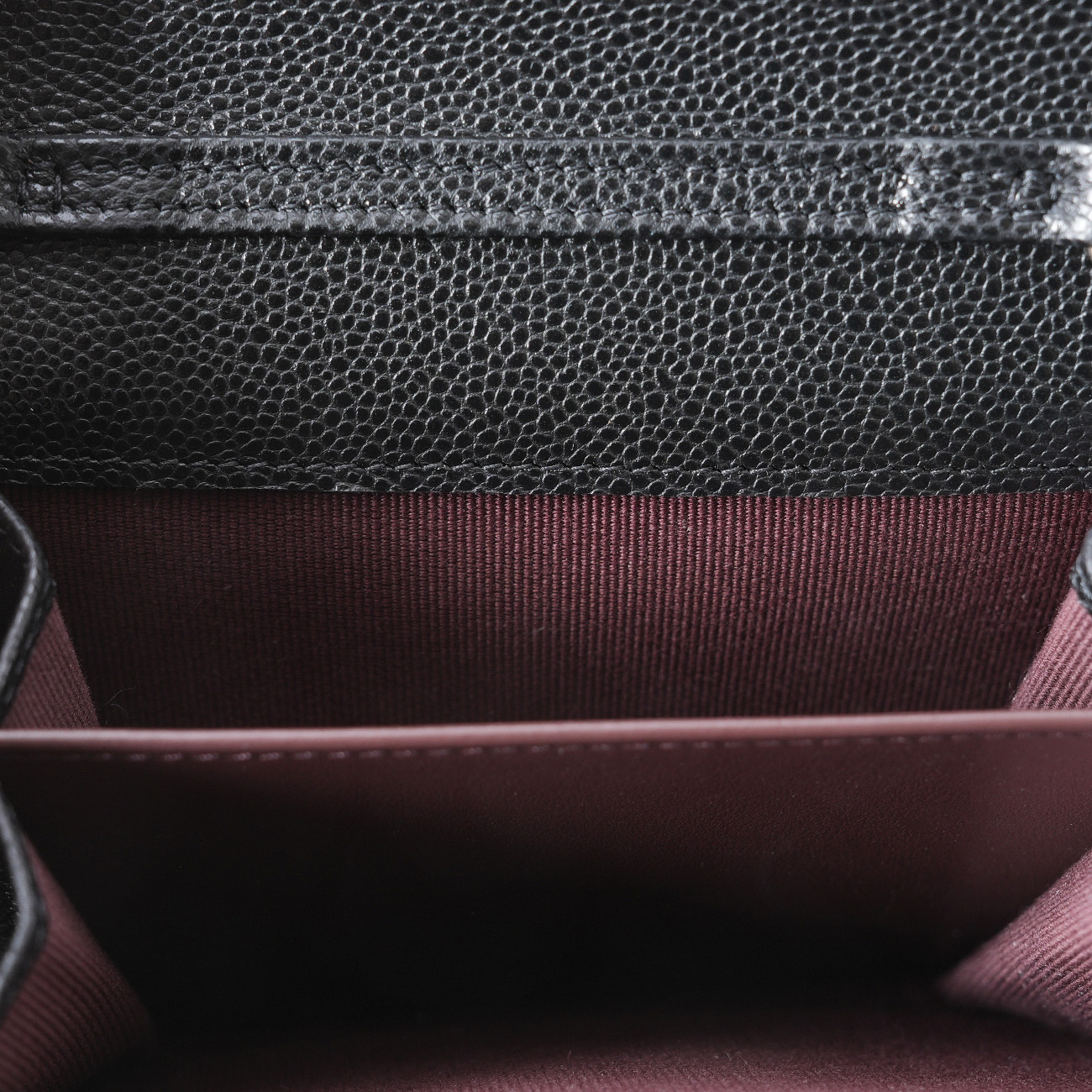 CHANEL(USED)샤넬 캐비어 클래식 미니 월렛 체인