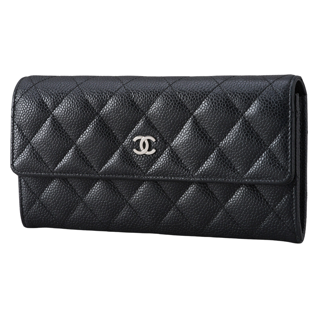 CHANEL(USED)샤넬 캐비어 클래식 장지갑