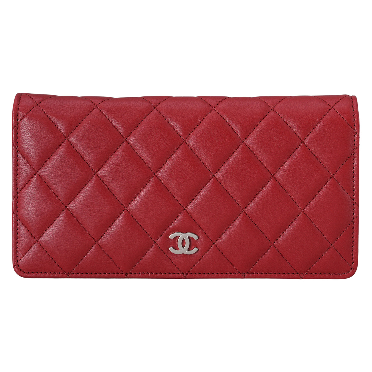 CHANEL(USED)샤넬 램스킨 클래식 플랩 장지갑