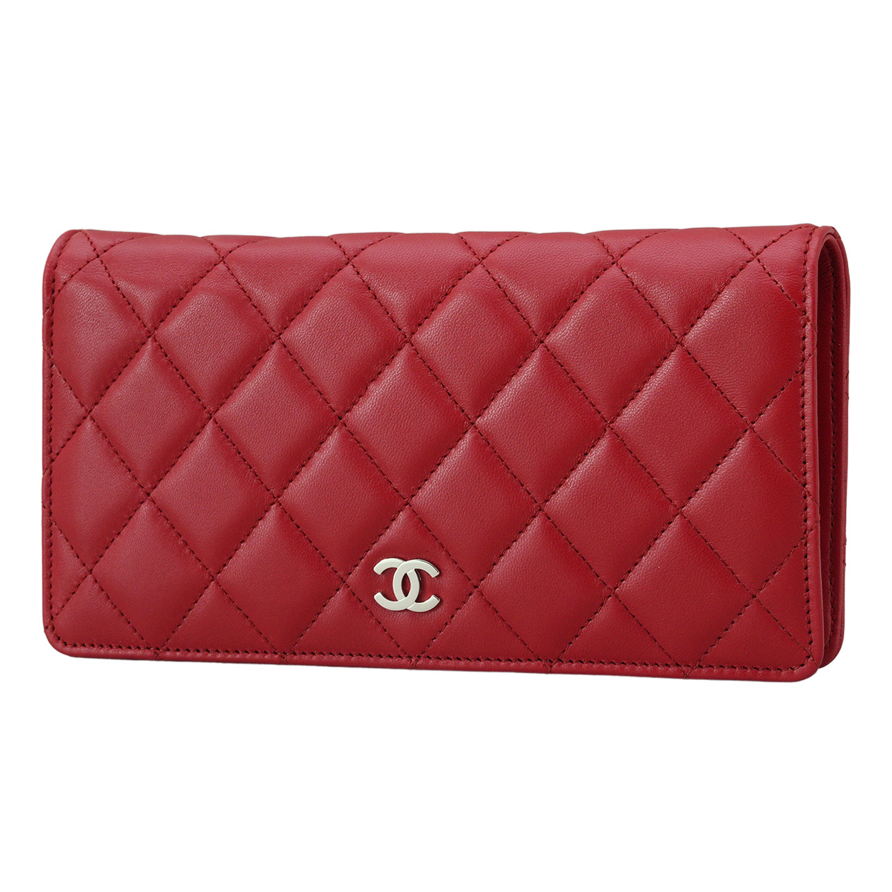 CHANEL(USED)샤넬 램스킨 클래식 플랩 장지갑