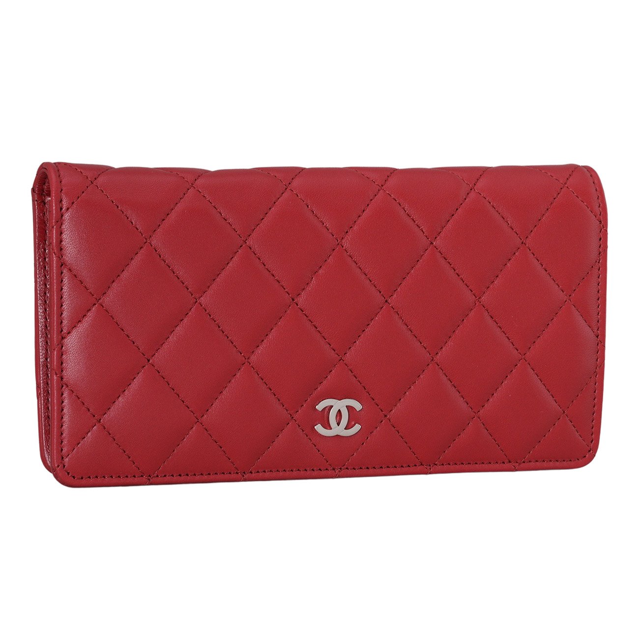 CHANEL(USED)샤넬 램스킨 클래식 플랩 장지갑